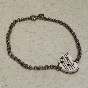 Bracelet - Heart with Musical Notes